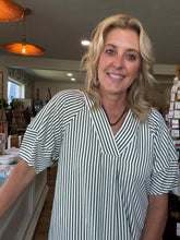 Load image into Gallery viewer, Green Stripe Dress
