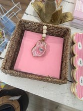 Load image into Gallery viewer, Pink Oyster Shell Napkin Holder
