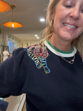 Load image into Gallery viewer, Embroidered Tiger Top
