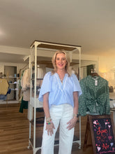 Load image into Gallery viewer, Blue/White Stripe top
