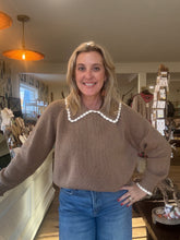 Load image into Gallery viewer, Knit Brown Sweater

