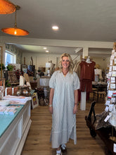 Load image into Gallery viewer, Green Stripe Dress
