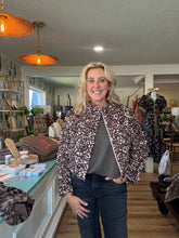 Load image into Gallery viewer, Leopard Puff Jacket
