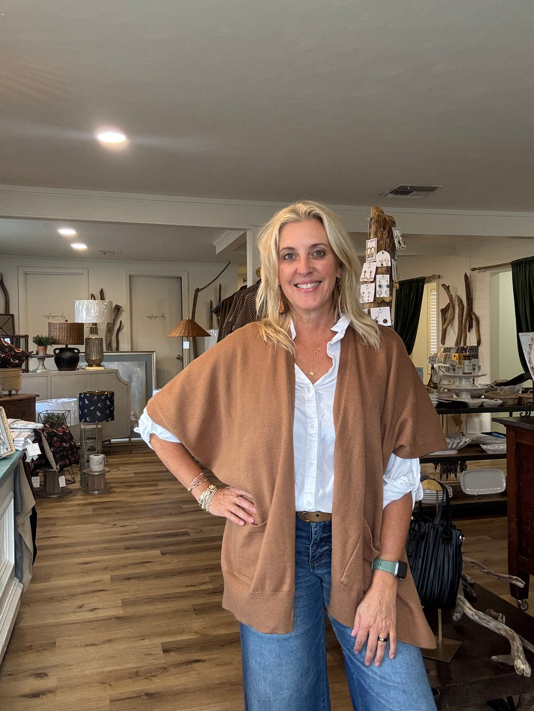 Camel Cardigan