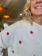 Load image into Gallery viewer, Embroidered Star Knit Sweater
