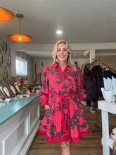 Load image into Gallery viewer, Red Print Dress
