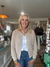 Load image into Gallery viewer, Taupe Knit Cardigan
