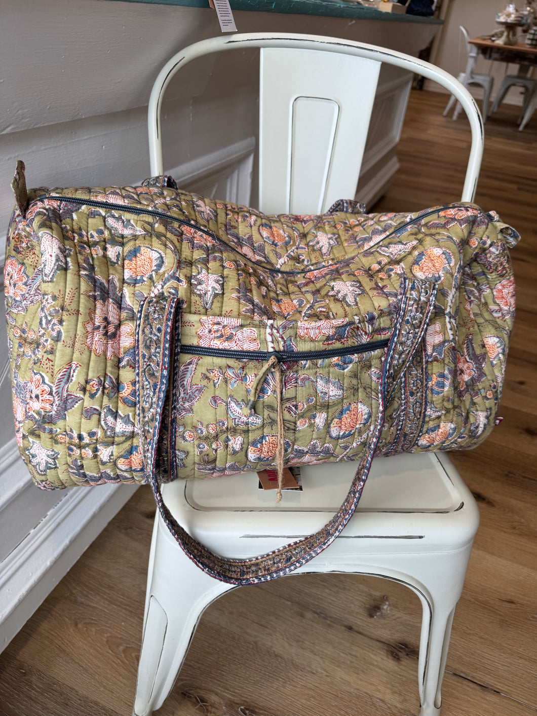 Quilted Duffle Bag