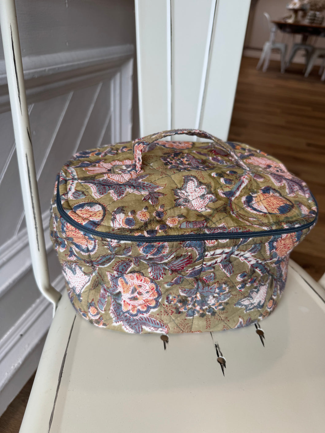 Quilted Cosmetic Bag